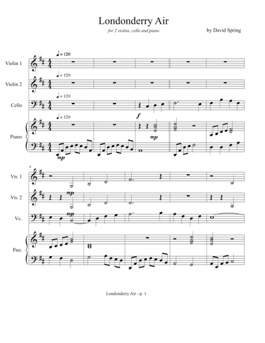 Londonderry Air (arr. David Spring)