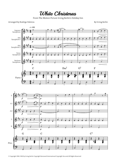 White Christmas (arr. Rodrigo Faleiros)