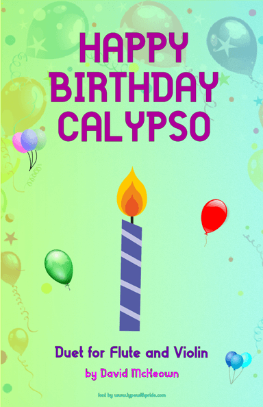 Happy Birthday Calypso, for Flute and Violin Duet (arr. David McKeown)