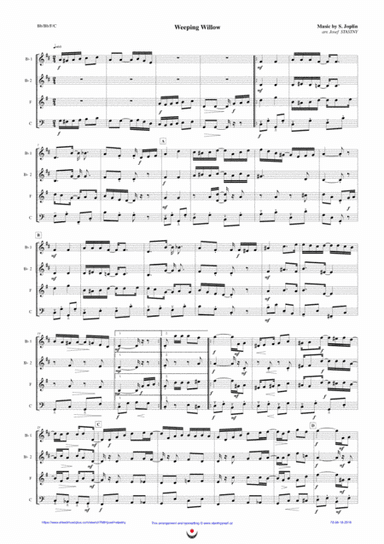Weeping Willow (arr. Josef STASTNY)