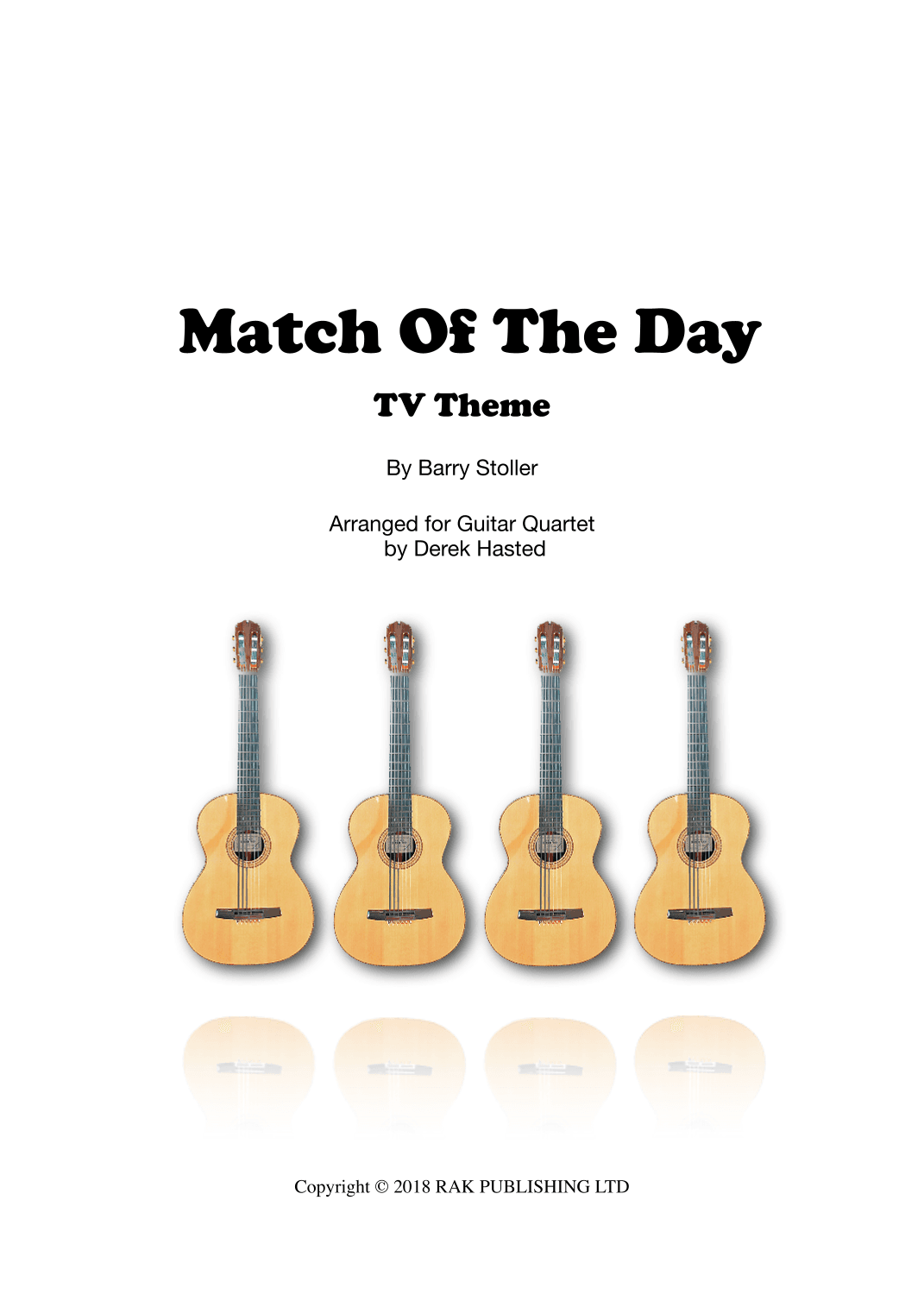 Match Of The Day (arr. Derek Hasted)