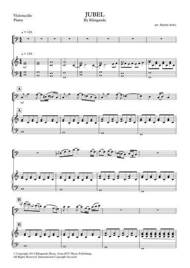 Jubel (arr. Merlin Sisko)