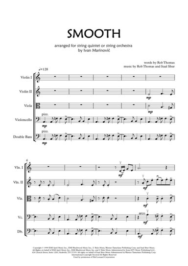 Smooth (arr. Ivan Marinovic)