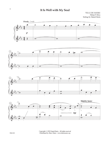 It Is Well with My Soul (arr. Daniel Barta)