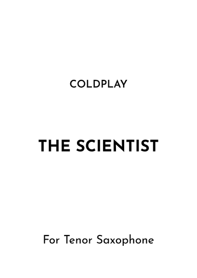 The Scientist (arr. Jireh J.)