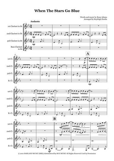 When The Stars Go Blue (arr. Kayleigh Huelin)