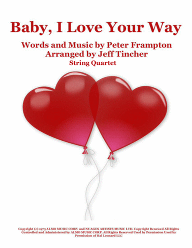 Baby, I Love Your Way (arr. Jeff Tincher)