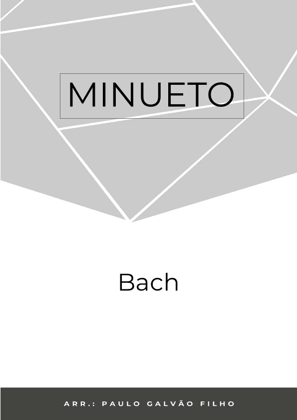 MINUETO - BACH - BASSON TRIO (arr. Paulo Galvão)