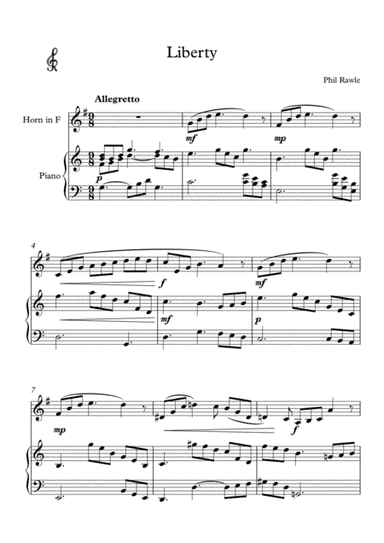 Liberty - French Horn and Piano