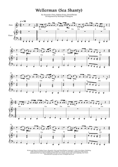 Wellerman (arr. Henrique F Mangoni)