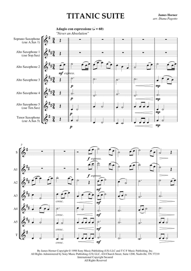 Titanic Suite (arr. Diana Pagotto)