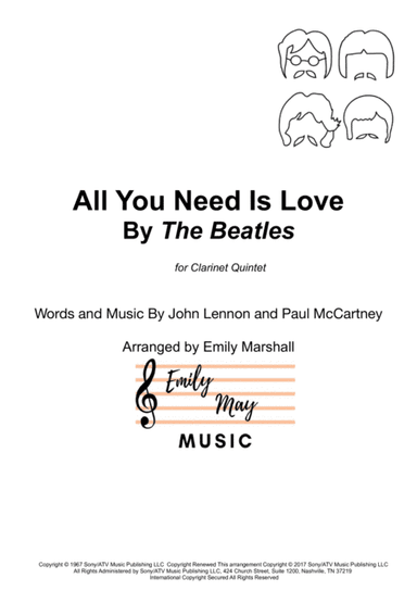 All You Need Is Love (arr. Emily Marshall)