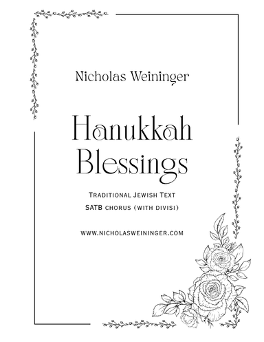 Hanukkah Blessings