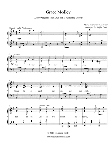 Grace Medley (arr. Jenifer Cook)