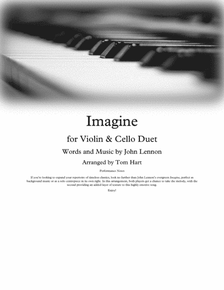 Imagine (arr. Tom Hart)