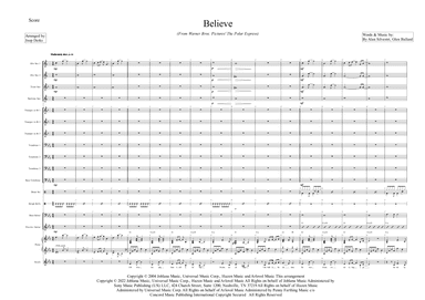Believe (arr. Joop Derks)