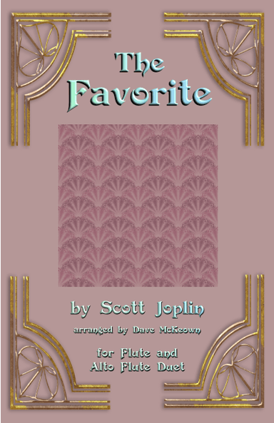 The Favorite, Two-Step Ragtime for Flute and Alto Flute Duet (arr. Dave McKeown)