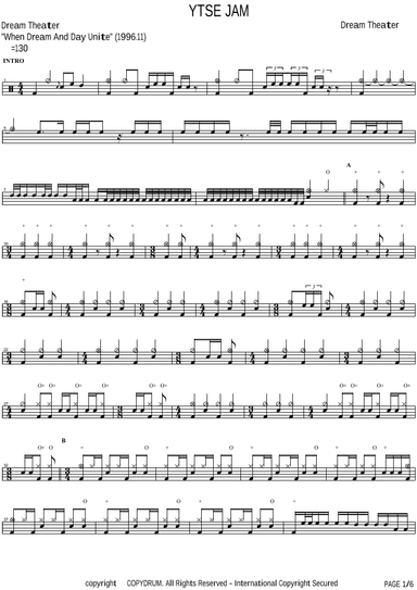 Ytse Jam (arr. COPYDRUM)