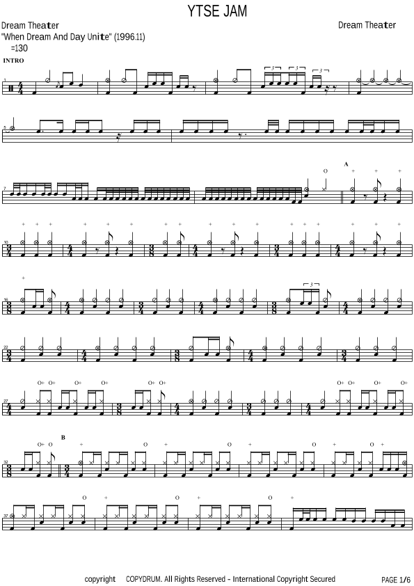 Ytse Jam (arr. COPYDRUM)