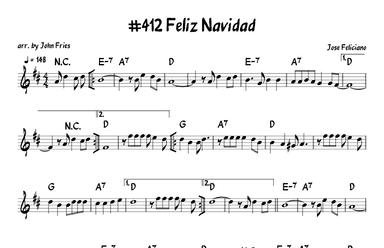 Feliz Navidad (arr. John Fries)