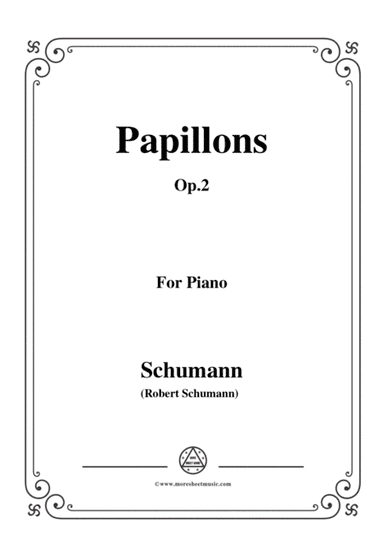 Schumann-Papillons, Op.2,for piano (arr. MSM)