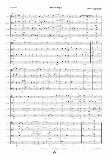 Moscow Nights (arr. Josef Štastný)