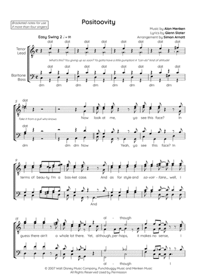 Positoovity (arr. Simon Arnott)