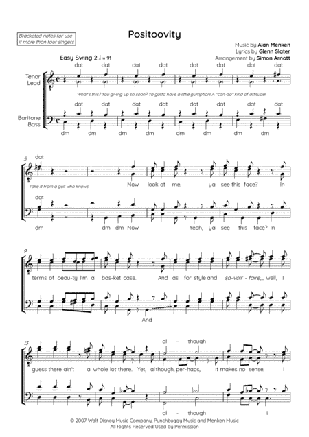 Positoovity (arr. Simon Arnott)