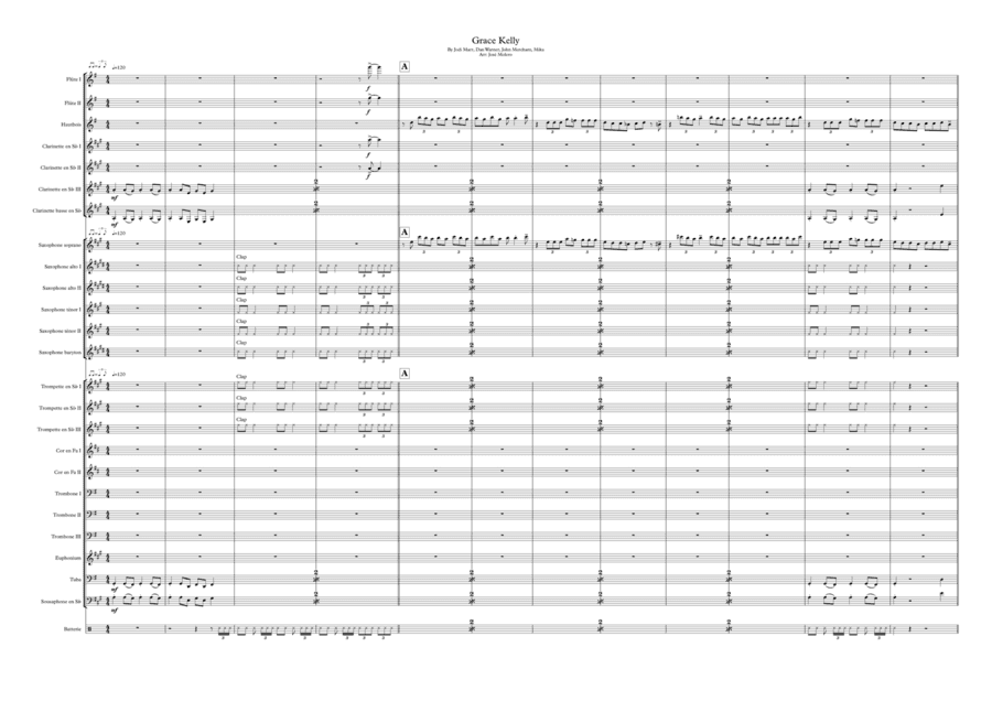Grace Kelly (arr. Jose Molero Nevado)