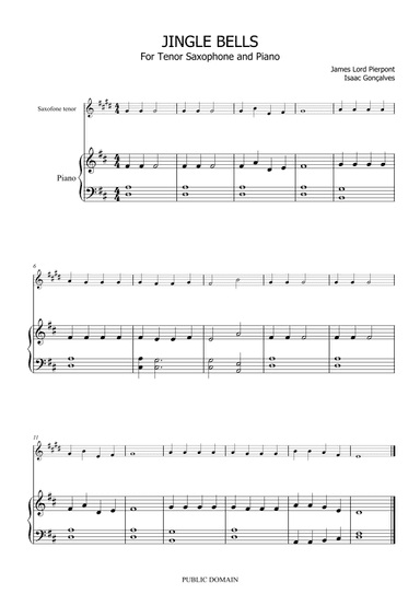 Jingle Bells (arr. Isaac Gonçalves)