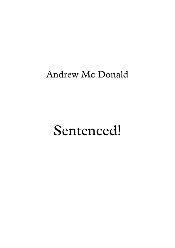 Sentenced!