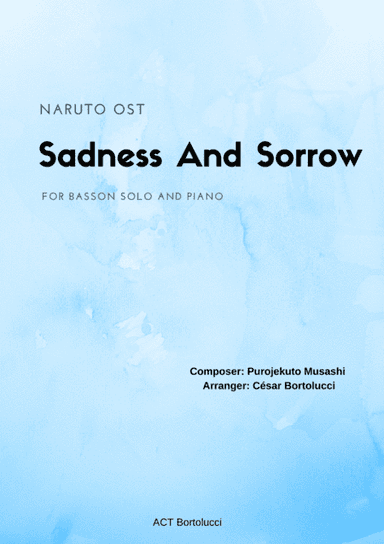 Sadness And Sorrow (arr. César Bortolucci)