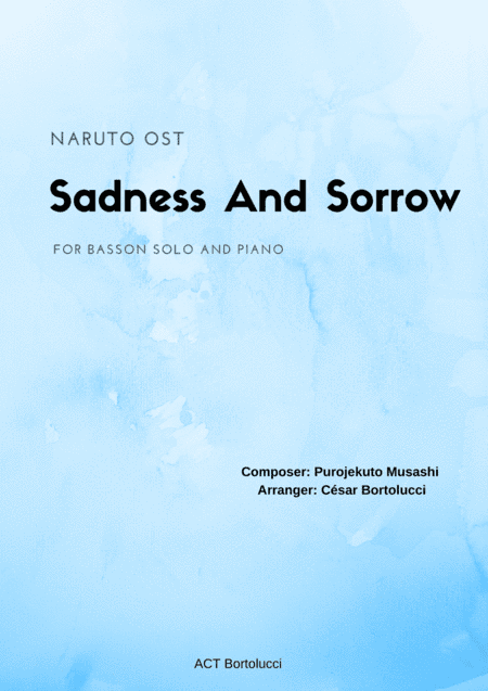 Sadness And Sorrow (arr. César Bortolucci)