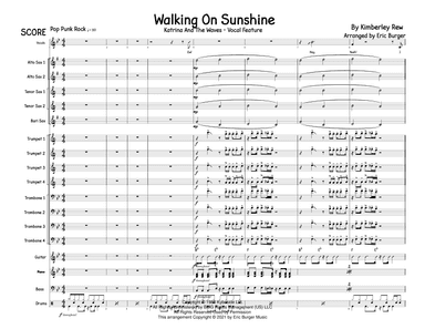 Walking On Sunshine (arr. Eric Burger Music)