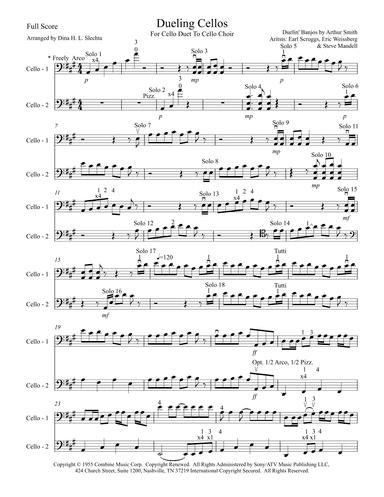 Duelin' Banjos (arr. Dina H. L. Slechta)