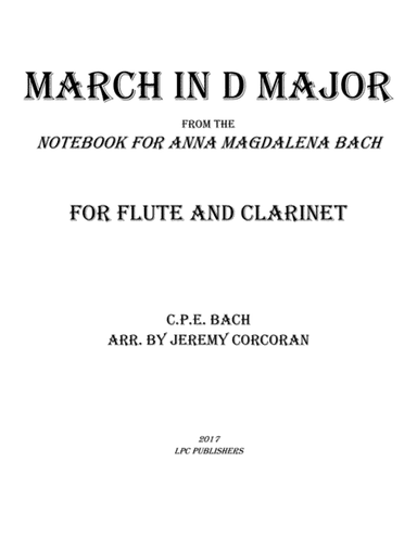 March in D Major from the Notebook for Anna Magdelena Bach (arr. Jeremy Corcoran)