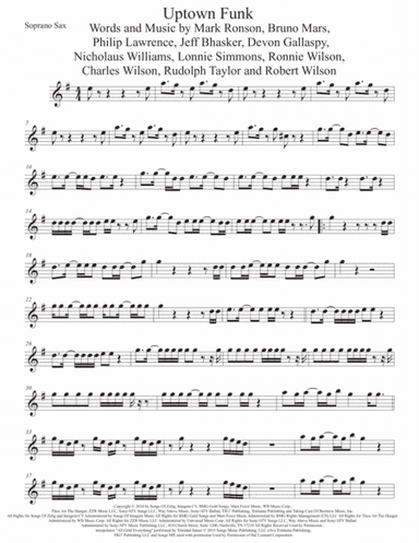 Uptown Funk (arr. Kevin Busse)