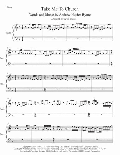 Take Me To Church (arr. Kevin Busse)