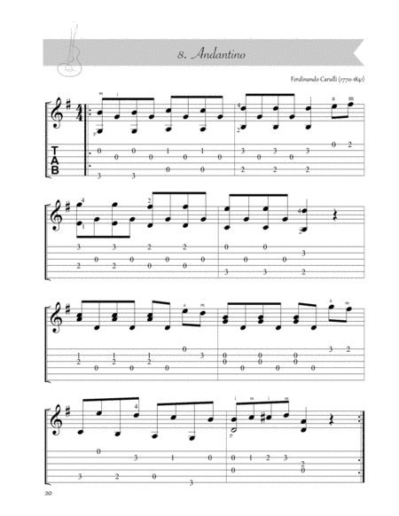 Andantino (Ferdinando Carulli) (arr. Isaac Gish)