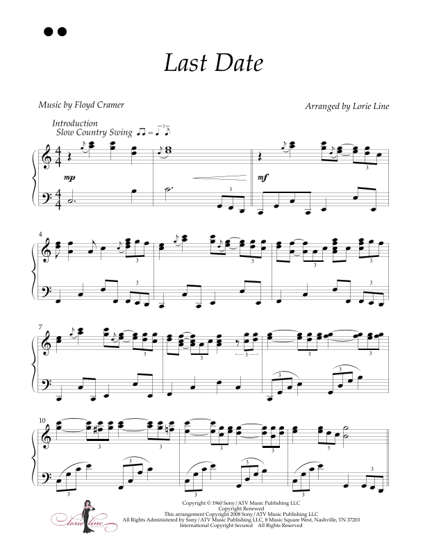 Last Date (arr. Lorie Line)