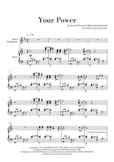 Your Power (arr. Lucas Rezende)