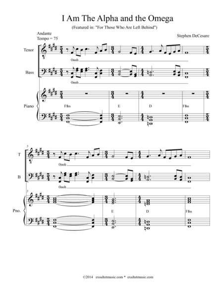 I Am The Alpha And The Omega