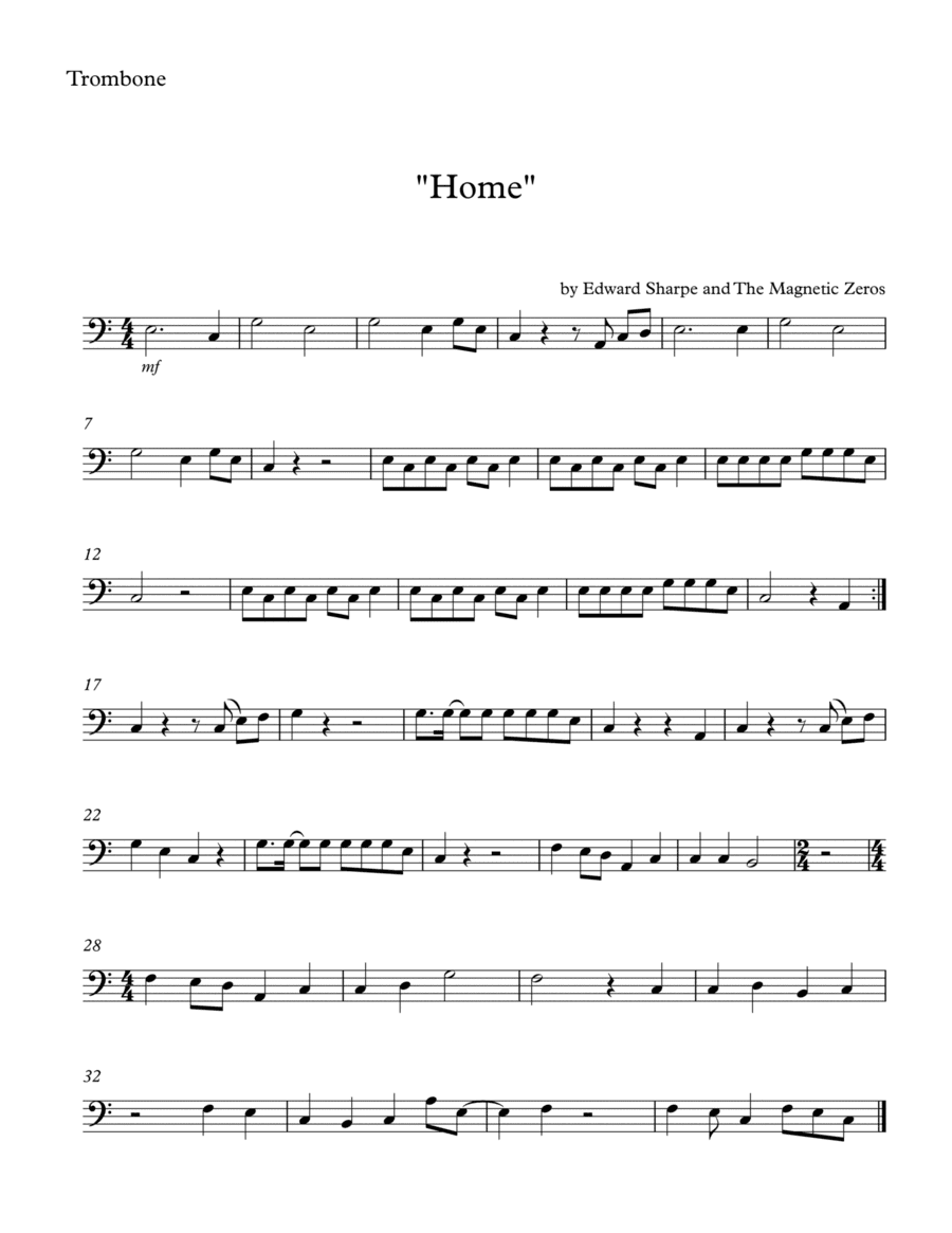 Home (arr. SongBird Music)