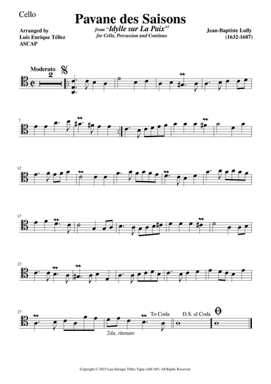 Pavane des Saisons (arr. Luis Enrique Téllez)