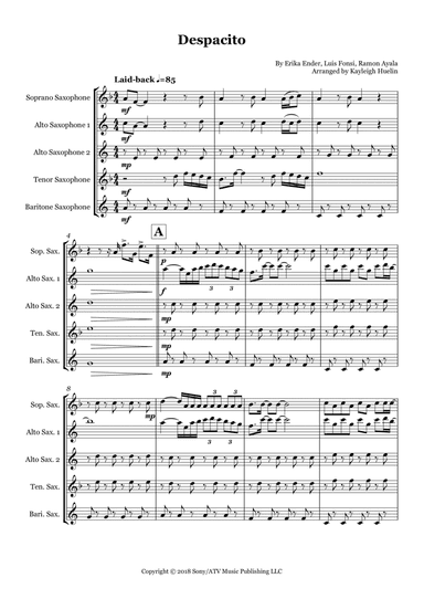 Despacito (arr. Kayleigh Huelin)