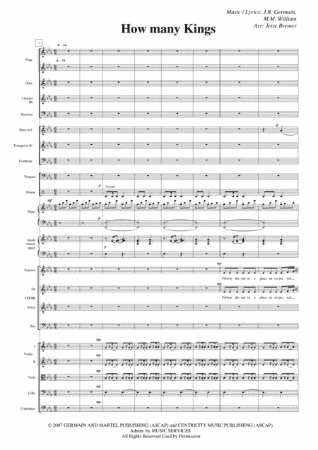 How Many Kings (arr. Jetse Bremer)