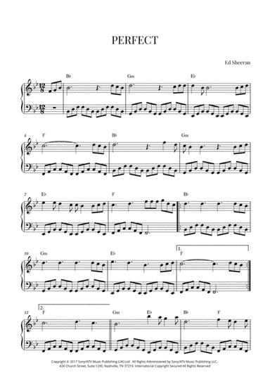 Perfect (arr. Cadenza Editions)