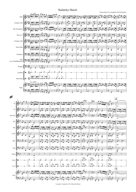 Radetzky March for School Wind Band (arr. David Burndrett)