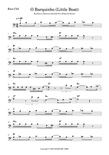 Little Boat (o Barquinho) (arr. Fabio Eduardo de Oliveira)