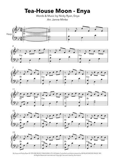 Teahouse Moon (arr. Janne-Minke)